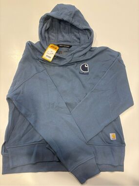 Carhartt Tencel Fiber Light Blue Hoodie with Tag